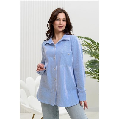 Рубашка 9223 (Голубой)