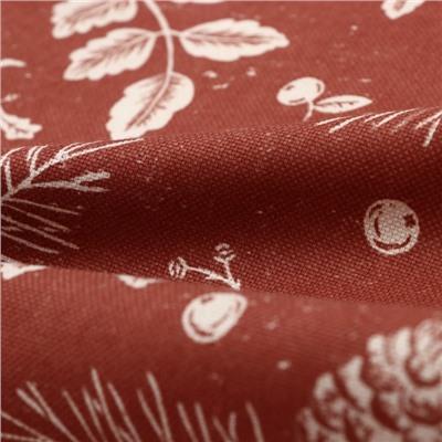 Скатерть «Этель New Year's plants» 110×149 см, 100% хл, рогожка 186 г/м²