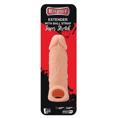 Телесная насадка EXTENDER WITH BALL STRAP 5.5 - 14 см.