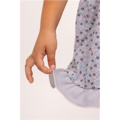 Платье детское 85552 (Серый)