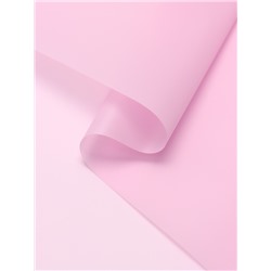 Пленка для цветов и букетов, матовая, пудра светлая, 0.57×10 м ±1 см