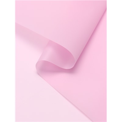 Пленка для цветов и букетов, матовая, пудра светлая, 0.57×10 м ±1 см