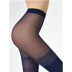 Minimi Колготки NUANCE LUREX 70 #2 (имитация чулок широкий люрекс)