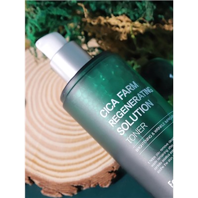 FARMSTAY - ТОНЕР ДЛЯ ЛИЦА С ЭКСТРАКТОМ ЦЕНТЕЛЛЫ CICA FARM REGENERATING SOLUTION TONER, 200 МЛ.