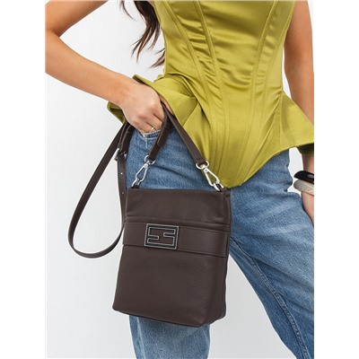 Сумка 98652 coffee Velina Fabbiana-Safenta