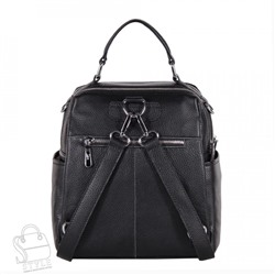 Рюкзак женский кожаный 69013-7 black Velina Fabbiano-Safenta