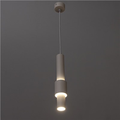 Светильник подвесной «Дарина» LED 10 Вт 4000К белый 6×6×30-130 см