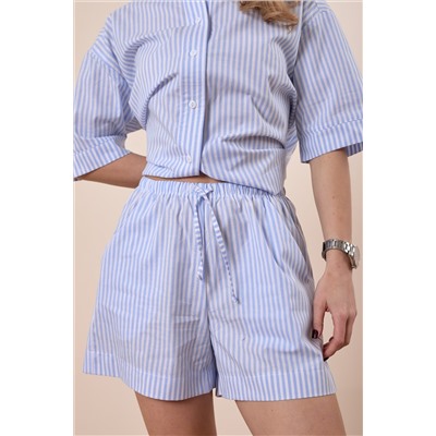Костюм рубашка и шорты М326001бг