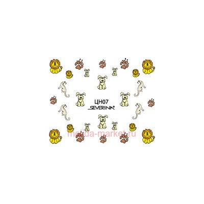 Severina Наклейки "Фэнтази Арт" водные № 07