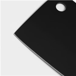 Нож топорик кухонный Magistro Vantablack, длина лезвия 20.3 см, чёрный