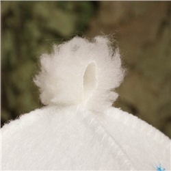 Шапка для бани и сауны «Снегурочка», фетр, белая, «Добропаровъ»