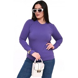 Лонгслив лонг_и (Фиолетовый)