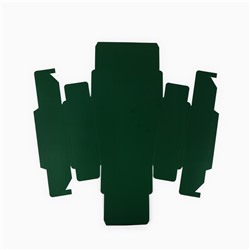 Коробка подарочная новогодняя складная с ручками «Снежинки» 23×8×32 см