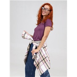 Футболка "Макраме" (Фиолетовый)