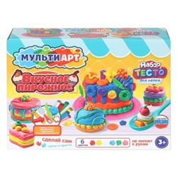 Набор для лепки "Вкусное пирожное" 24 см.