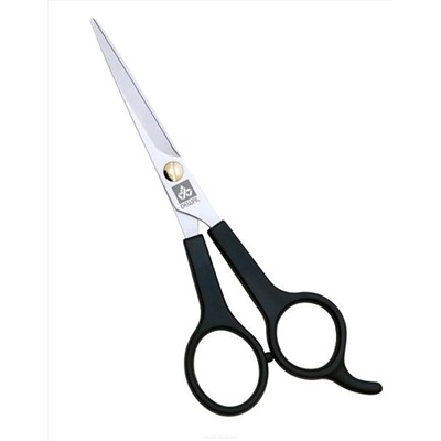 Dewal Парикмахерские ножницы прямые с усилителем / Easy Step 9502/5.5, черный 2242