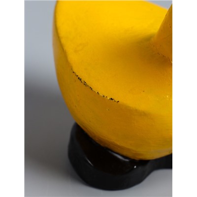 УЦЕНКА Сувенир «Уточка жёлтая» дерево 15×7×11 см