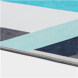 Коврики для ванной и туалета Доляна «Свэч», 2 шт., 50×80 см, 40×50 см