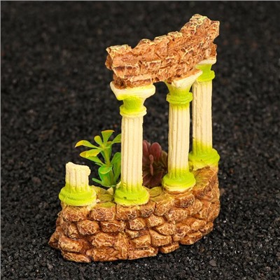 Аквадекор «Античные руины», 14×7×16 см