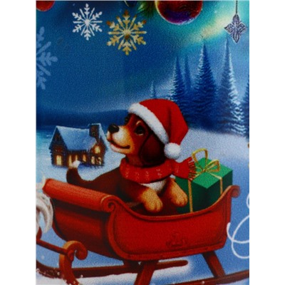 Кружка керамическая новогодняя «Тепла и счастья», 320 мл