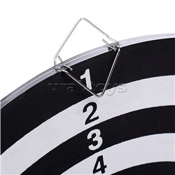 Дартс двусторонний с дротиками 17 "Точно в цель!" в пакете