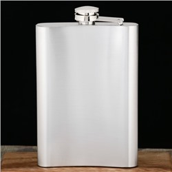 Фляжка «Я не пью», 270 мл, серебристая