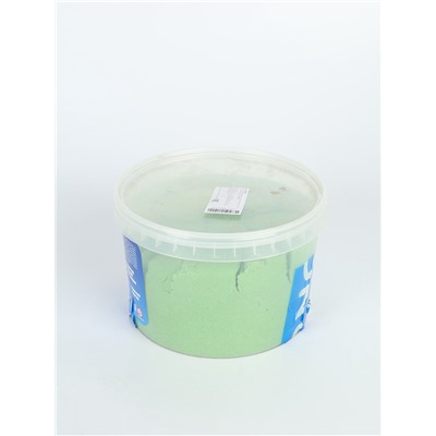 УЦЕНКА Кинетический песок "Волшебный песок" 2400 гр., ведерко, зеленый