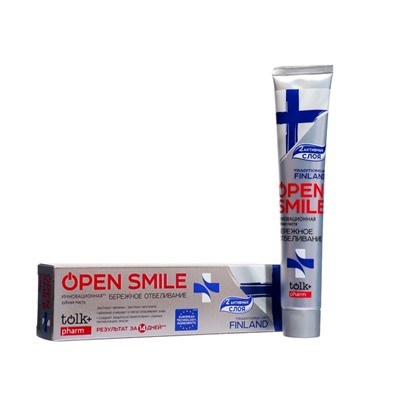 Зубная паста TOLK, бережное отбеливание, 100 мл