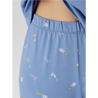 КОМПЛЕКТ ЖЕНСКИЙ (ФУТБОЛКА, БРИДЖИ) 592370