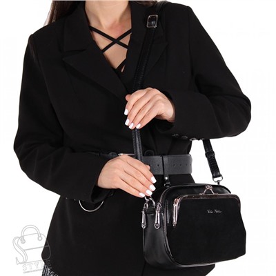 Сумка женская  90127-1AA black Valle Mitto/30