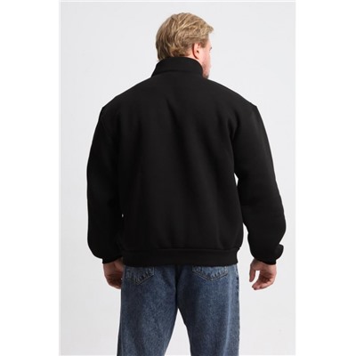 15 Кофта с молнией мужская (Черный)