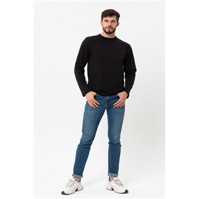 Футболка 6797 с дл. рукавом (Черный)