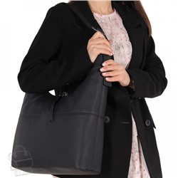Сумка женская кожаная 8324VG black Vitelli Grassi