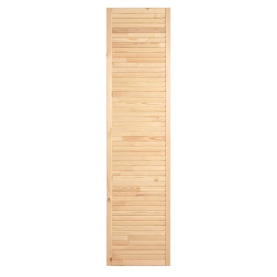 Жалюзийная дверь для бани и сауны, 200×50 см, хвоя, «Добропаровъ»