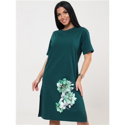 Туника "Антуриум" (Изумрудный)