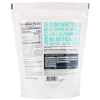Isopure, Low Carb Protein Powder, Tahitian Vanilla, 1 lb (454 g)