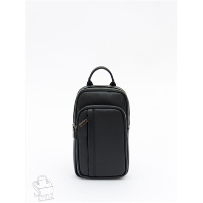 Рюкзак мужской кожаный 1102H black Heanbag