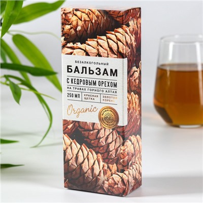 Бальзам безалкогольный «С кедровым орехом», 250 мл