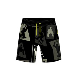 Шорты текстильные плавательные для мальчиков, длинные