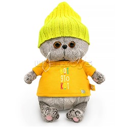 Кот Басик BABY в футболке "Вот это кот"