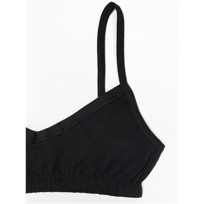 4488-02 Топ для девочки черный (BAYKAR)