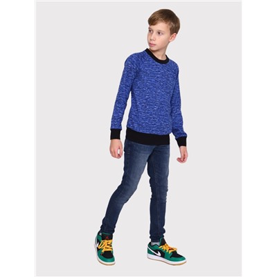 Лайт - лонгслив синий