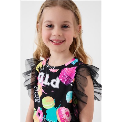 Платье трикотажное для девочек PLAYTODAY, 1240358