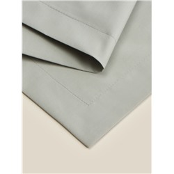Наволочка SL Home Percale 300ТС, 70×70+3 см, оливковая, перкаль, хлопок 100%