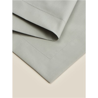 Наволочка SL Home Percale 300ТС, 50×70+3 см, оливковая, перкаль, хлопок 100%