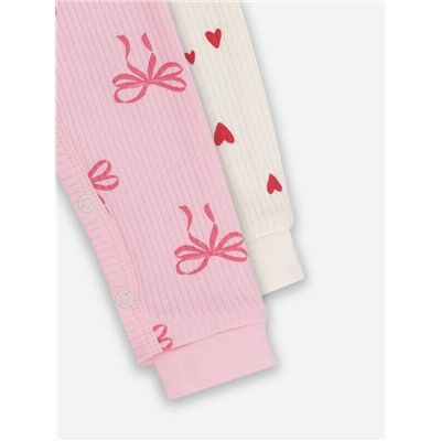 КОМБИНЕЗОН НАТЕЛЬНЫЙ ДЕТСКИЙ (2ШТ.) 14012-2