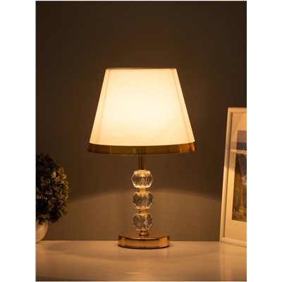 Настольная лампа Анрия E27 40 Вт белый 25×25×42 см