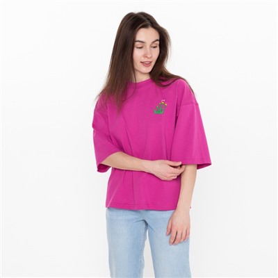 Футболка женская Mark Formelle, цвет фуксия, размер 44