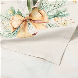 Скатерть новогодняя «Этель» Spruce mood, 150×220 см ±3 см с ВГМО, 100% хлопок, саржа 190 г/м²