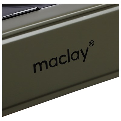 Плита газовая портативная maclay, для кемпинга, без переходника